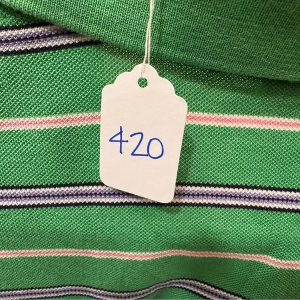 Polo by Ralph Lauren Striped Polo Shirt - Size Medium